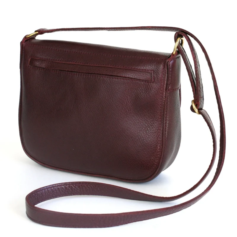 Satteltasche Bordeaux