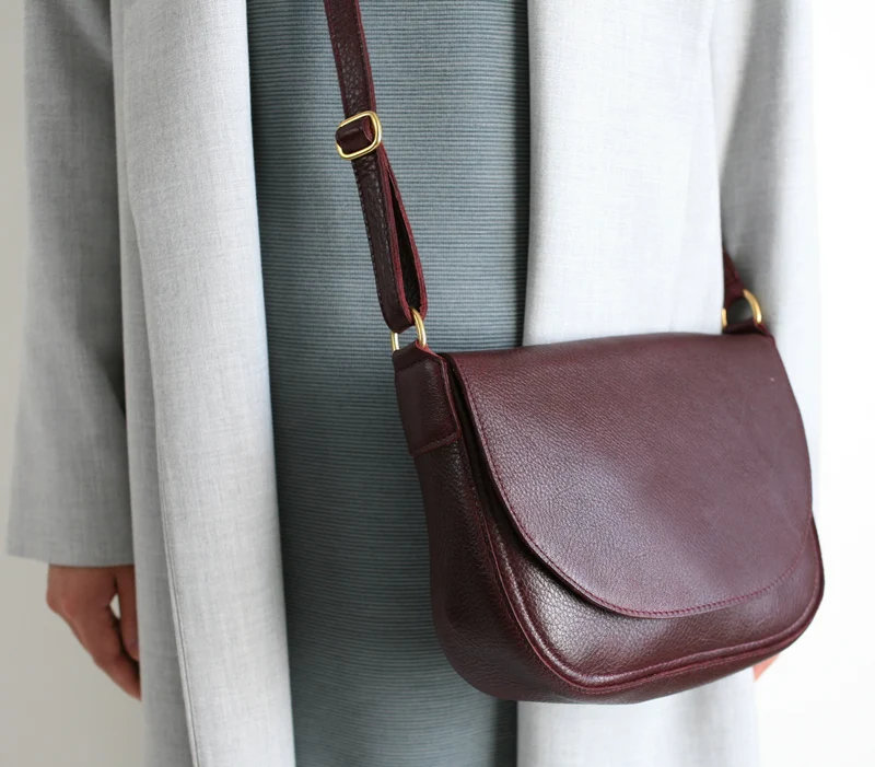 Satteltasche Bordeaux