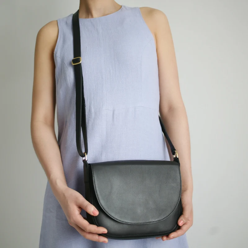 Satteltasche Schwarz