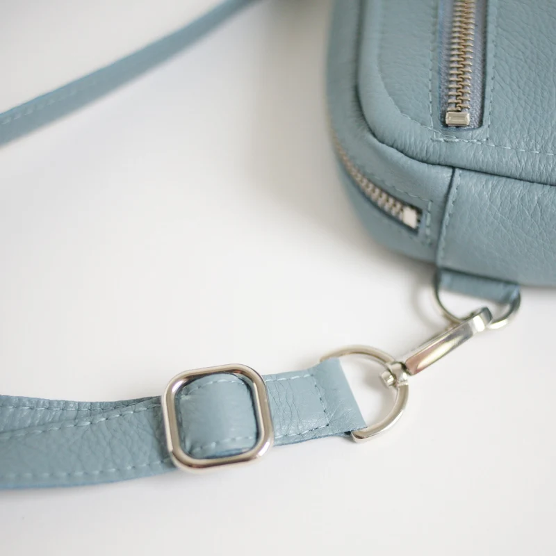 Gürteltasche ZIP Taubenblau