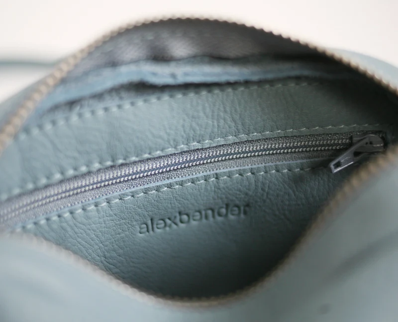 Gürteltasche ZIP Taubenblau