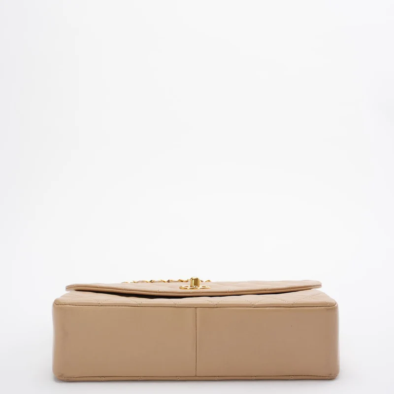Chanel Beige Vintage Zeitlose Trendy Flap Bag 2011-2012