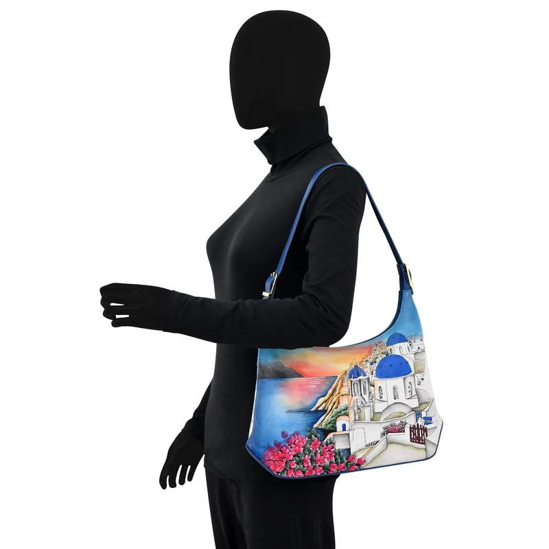 Hobo-Tasche mit schmaler Schulter - 714
