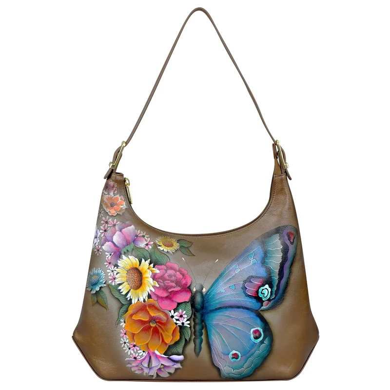 Hobo-Tasche mit schmaler Schulter - 714