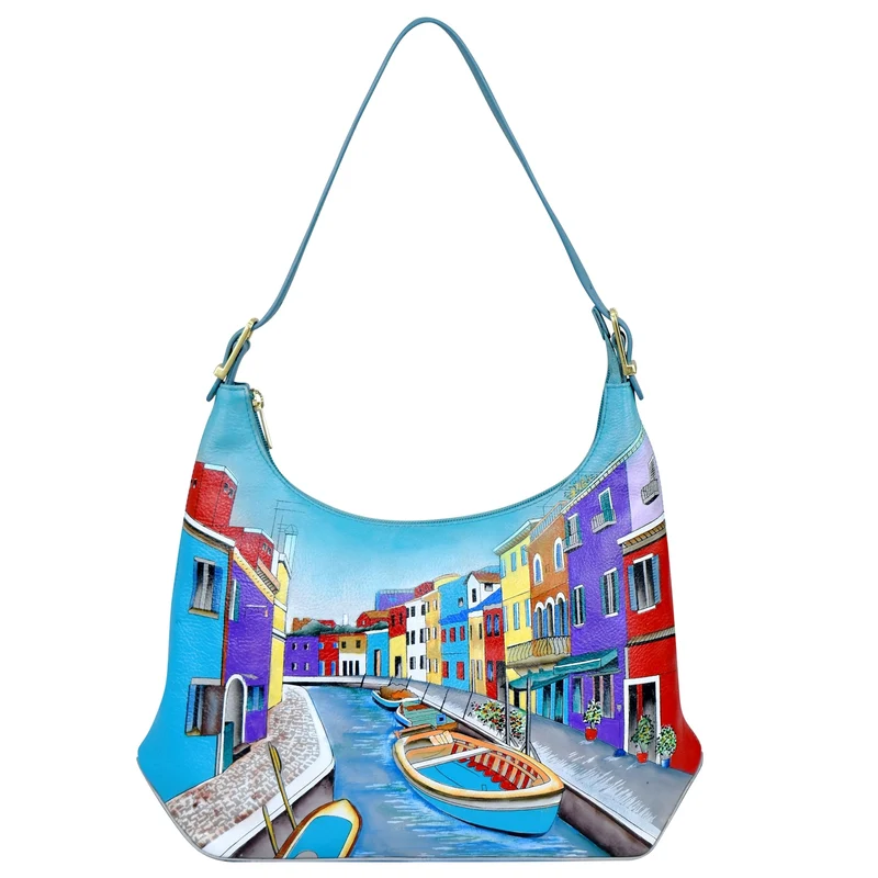 Hobo-Tasche mit schmaler Schulter - 714