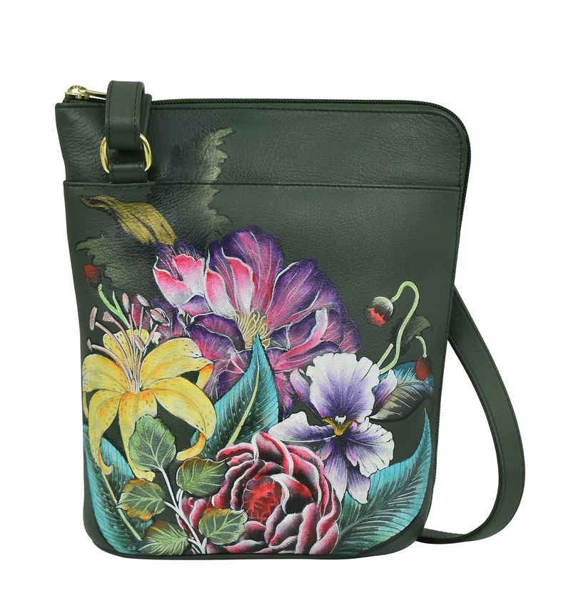 Organizer Crossbody mit verlängertem Seitenreißverschluss - 493