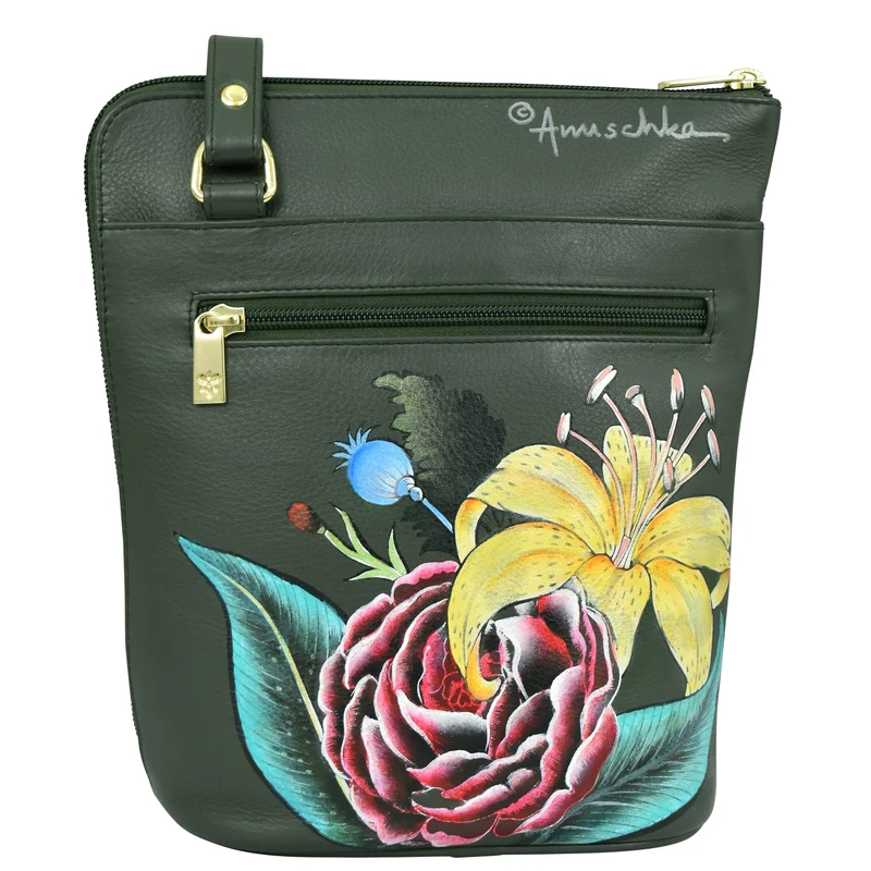 Organizer Crossbody mit verlängertem Seitenreißverschluss - 493