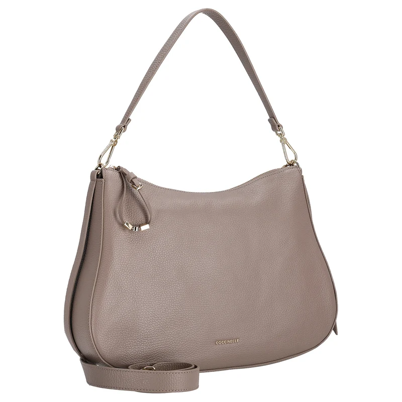 Coccinelle Nory - Schultertasche 36 cm (warm taupe)
