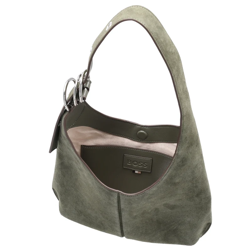 BOSS Clarice Hobo - Schultertasche 30 cm (dark green)