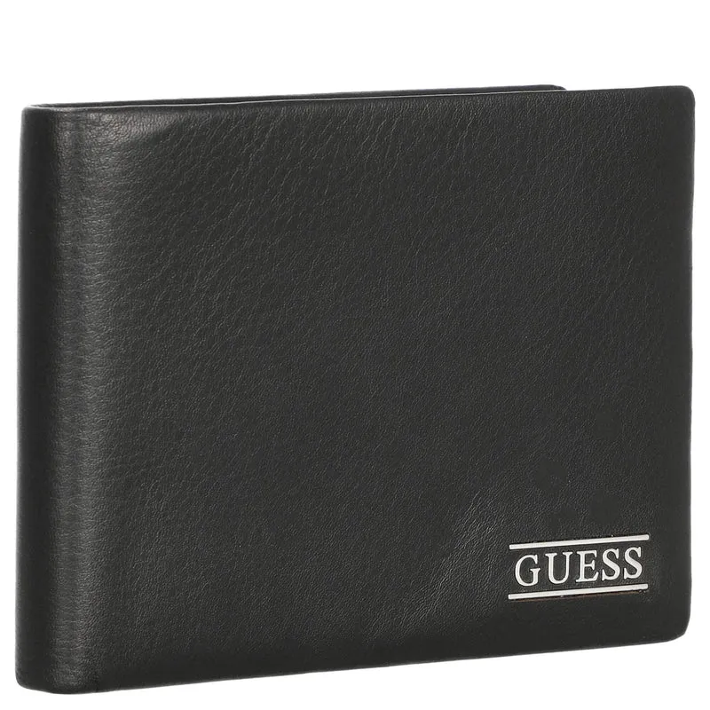 Guess Boston M - Geldbörse 4cc 12 cm RFID (black)