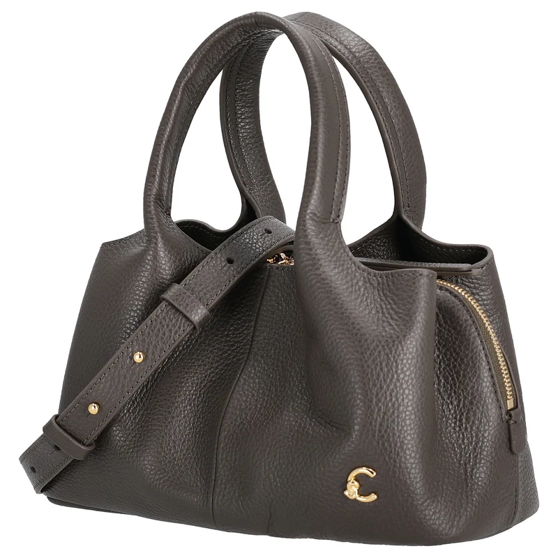 Coccinelle Nell - Henkeltasche 26 cm (fango)
