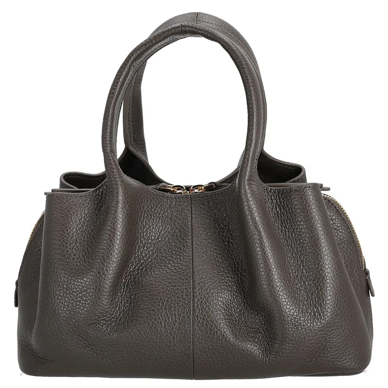 Coccinelle Nell - Henkeltasche 26 cm (fango)