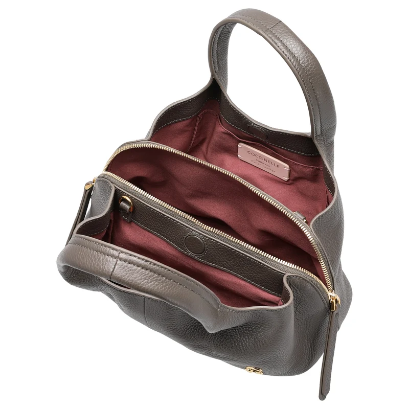Coccinelle Nell - Henkeltasche 26 cm (fango)