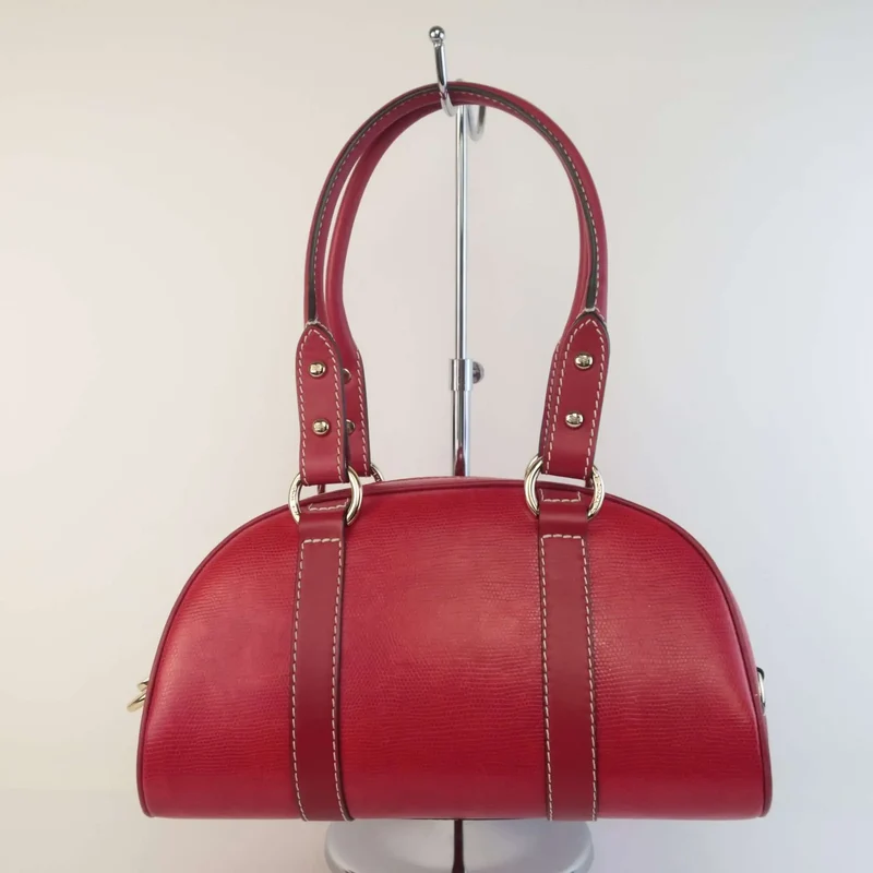 Lancel Medium Size Leather Shoulder Bag