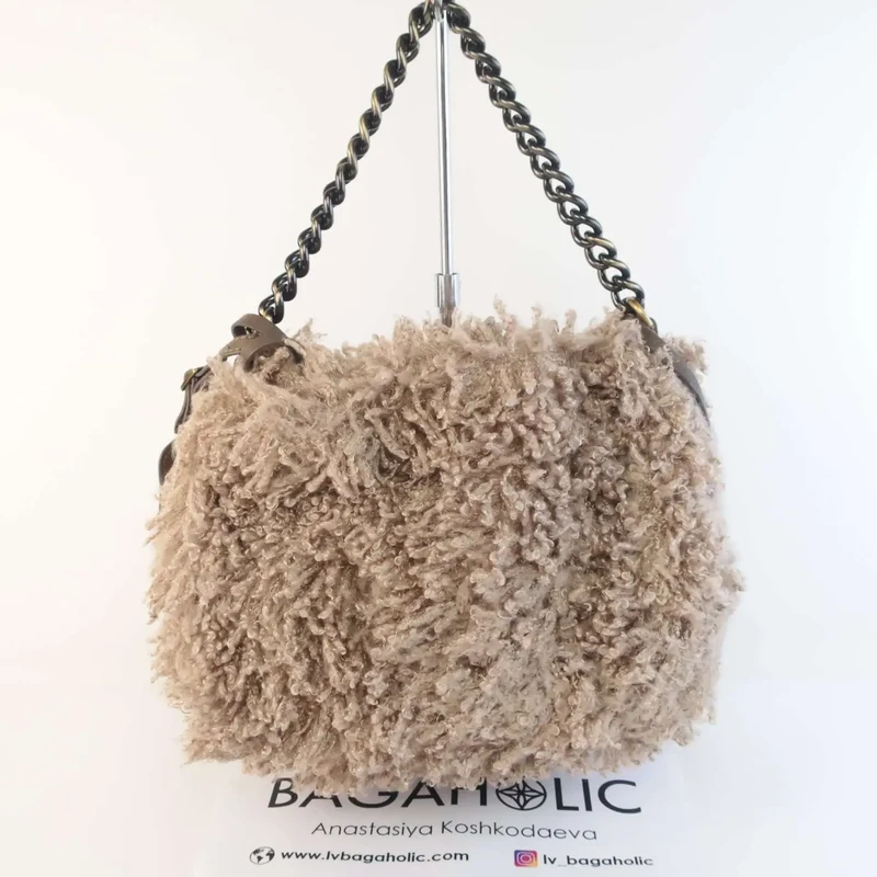 Iceberg Faux Fur Crossbody Bag