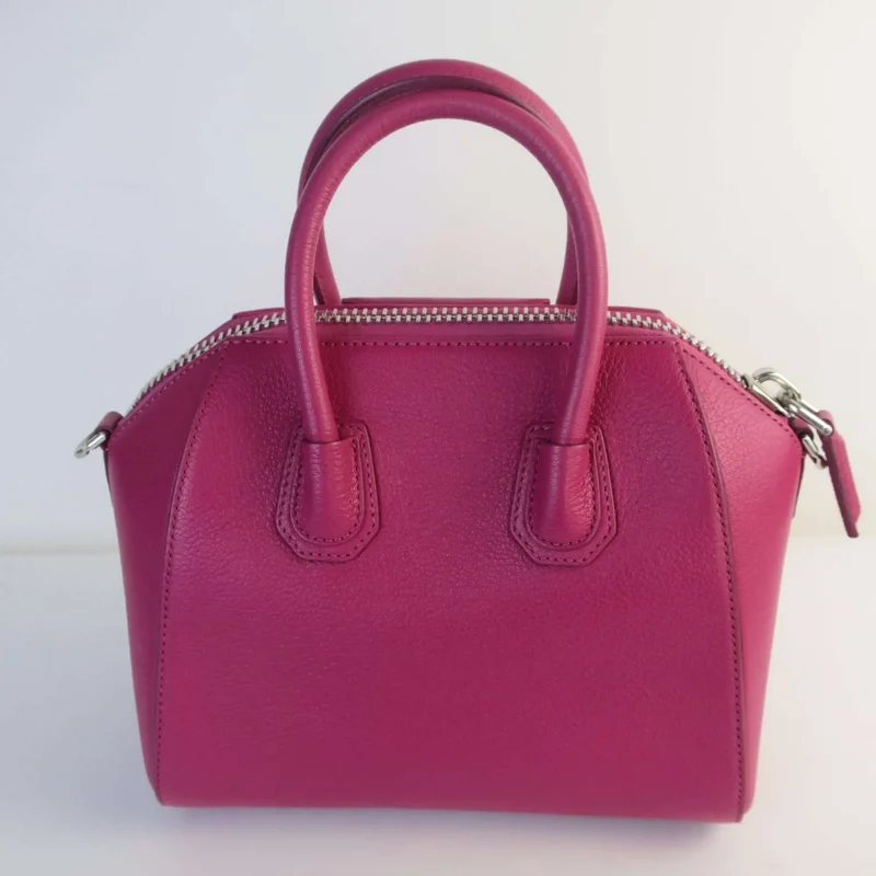Givenchy Fuchsia Leather Mini Antigona Satchel