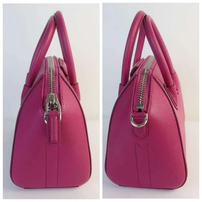 Givenchy Fuchsia Leather Mini Antigona Satchel