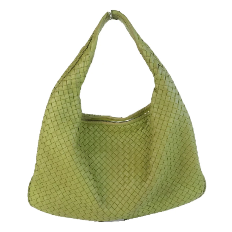 Bottega Veneta Green Intrecciatto Shoulder Hobo bag