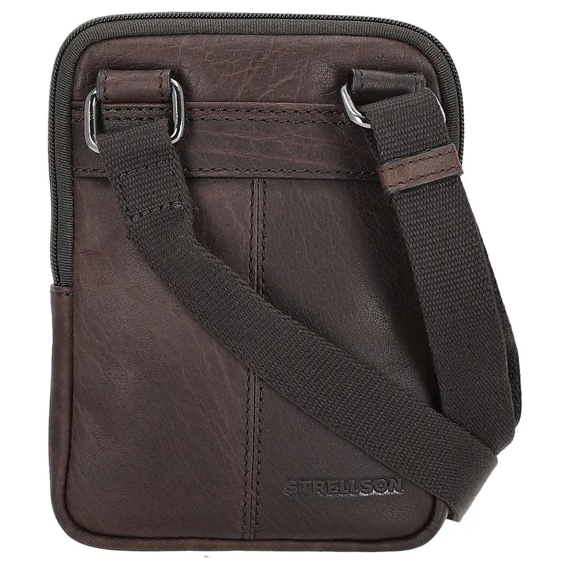 Strellson Hyde Park 1.0 Brian - Umhängetasche XXS 18 cm (darkbrown)