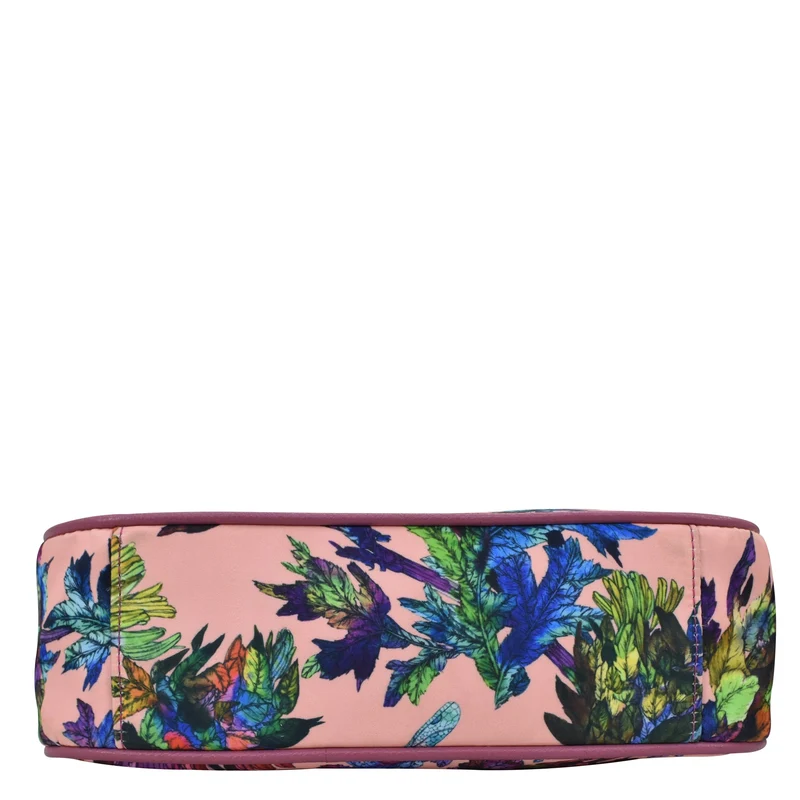 Stoff mit Lederbesatz East/West Hobo - 12013