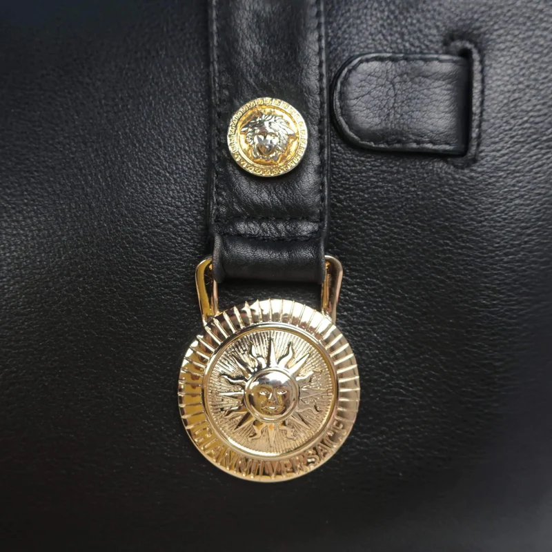 Versace Vintage Black Bag