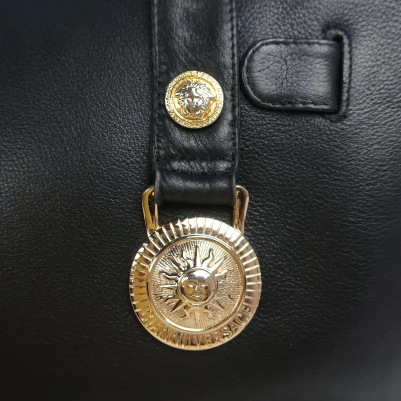 Versace Vintage Black Bag