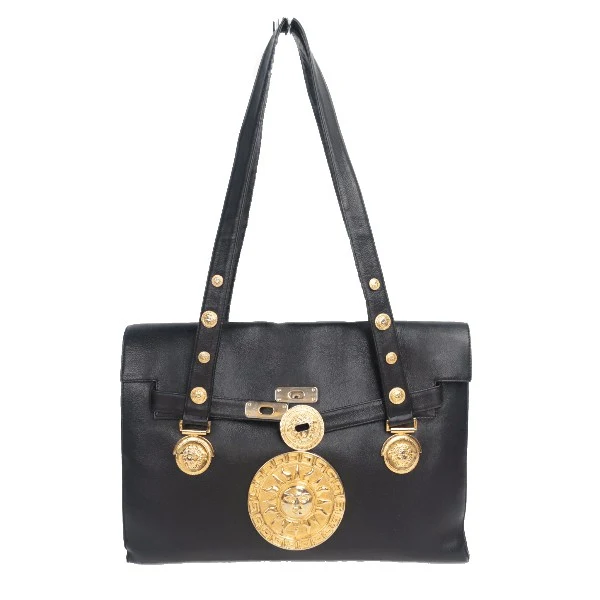 Versace Vintage Black Bag