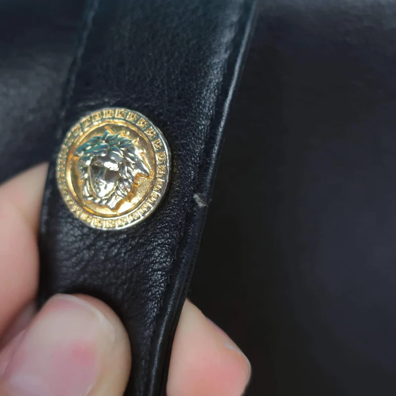 Versace Vintage Black Bag