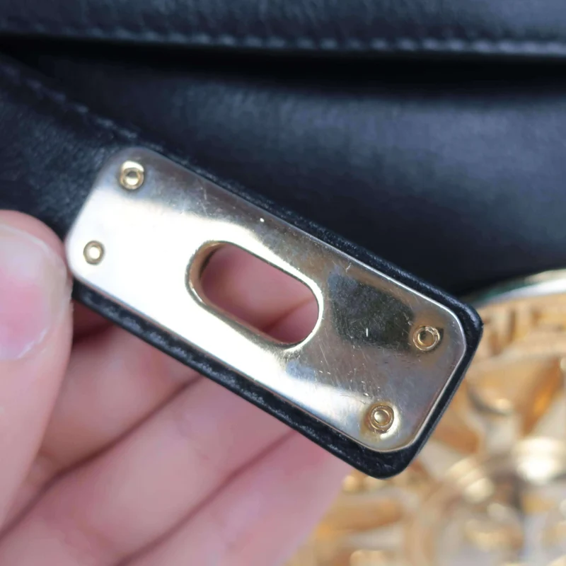 Versace Vintage Black Bag