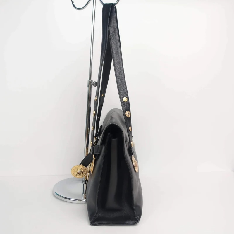 Versace Vintage Black Bag