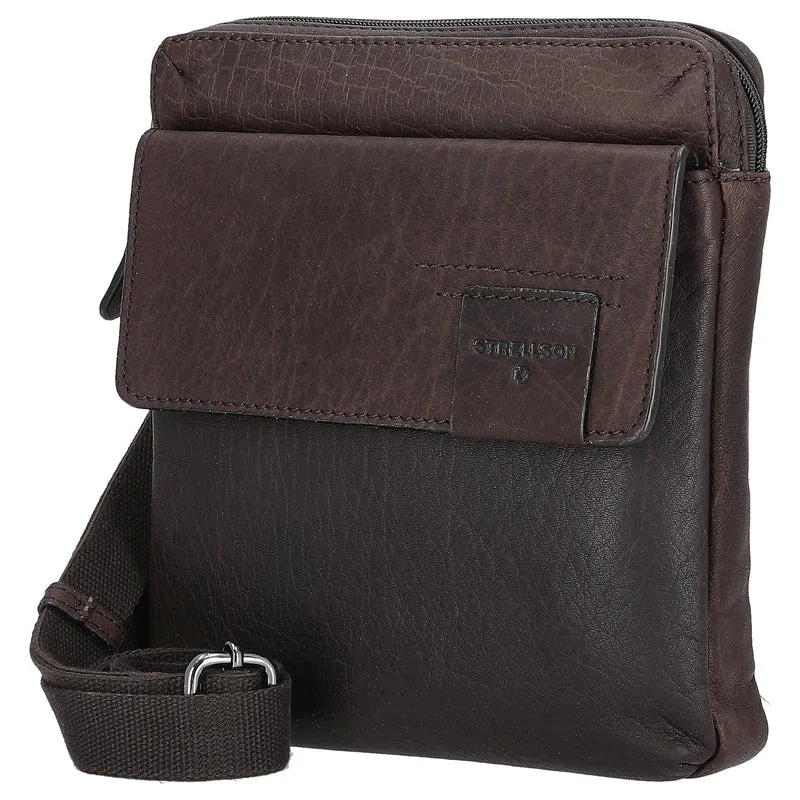 Strellson Hyde Park 1.0 Marcus - Umhängetasche XS 22 cm (darkbrown)