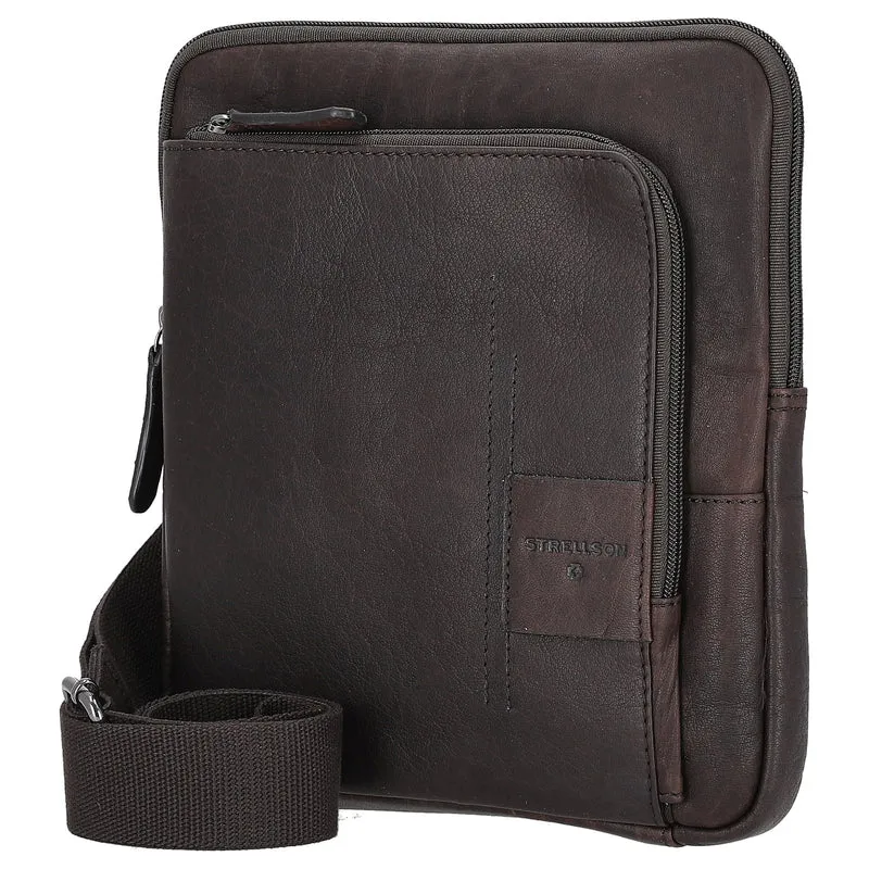 Strellson Hyde Park 1.0 Brian - Umhängetasche XS 25 cm (darkbrown)