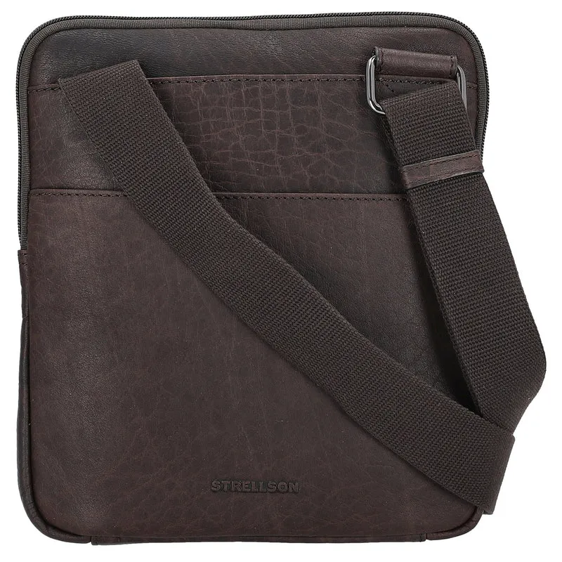 Strellson Hyde Park 1.0 Brian - Umhängetasche XS 25 cm (darkbrown)