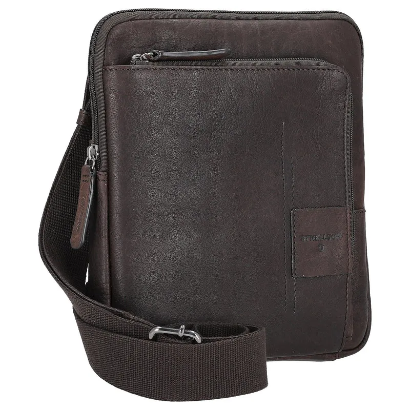 Strellson Hyde Park 1.0 Brian - Umhängetasche XS 25 cm (darkbrown)