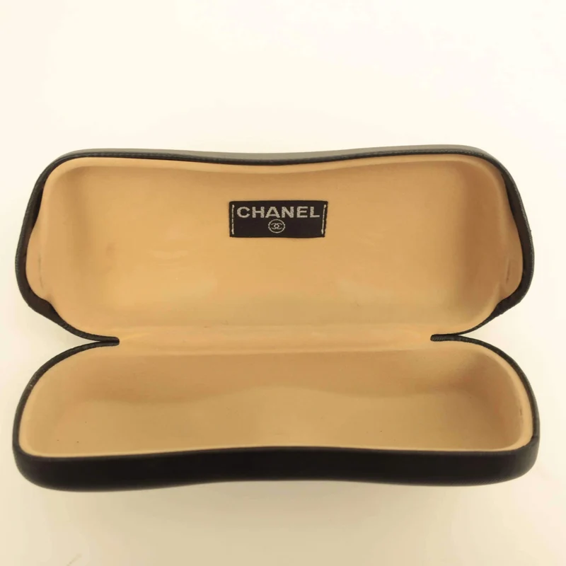 Chanel Cat Eye Bow Sunglasses Black