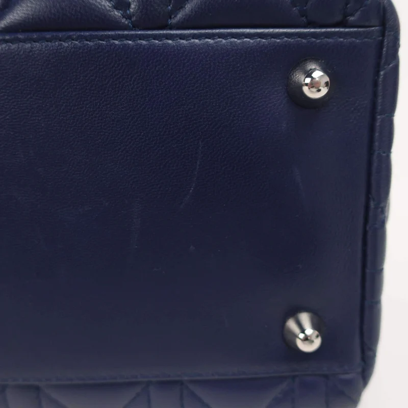 Dior Lady Dior Large Lambskin Shoulder Bag