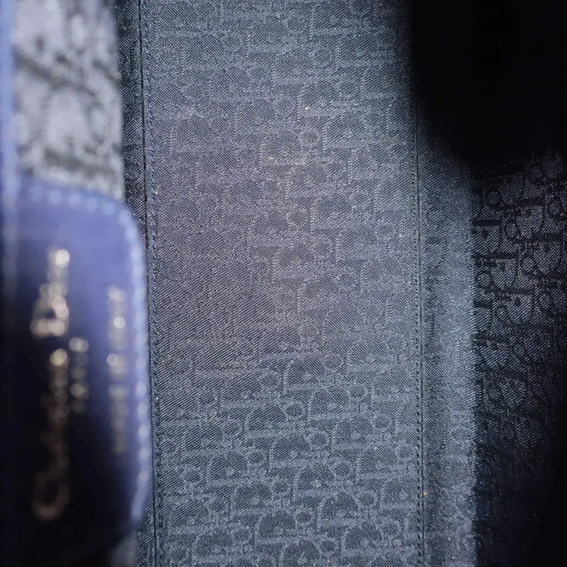 Dior Lady Dior Large Lambskin Shoulder Bag