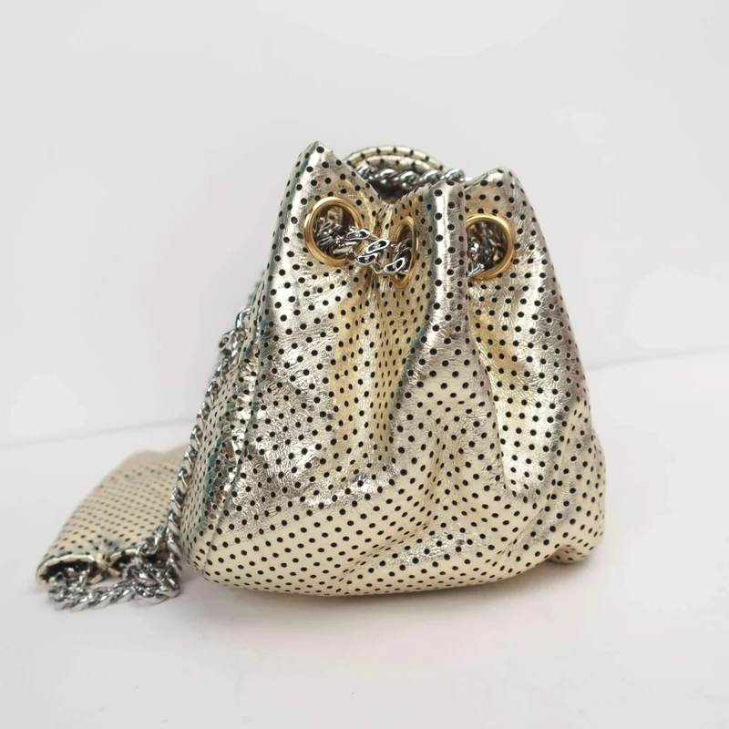 Chanel Drill Perforated Leather Flap Bag