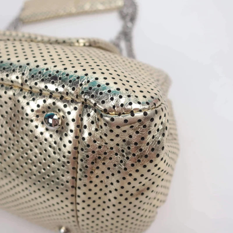 Chanel Drill Perforated Leather Flap Bag