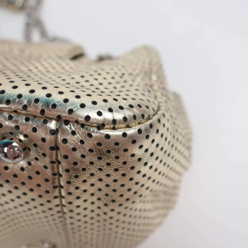 Chanel Drill Perforated Leather Flap Bag