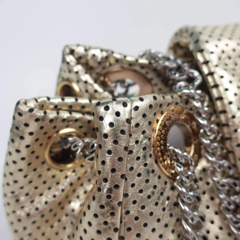 Chanel Drill Perforated Leather Flap Bag
