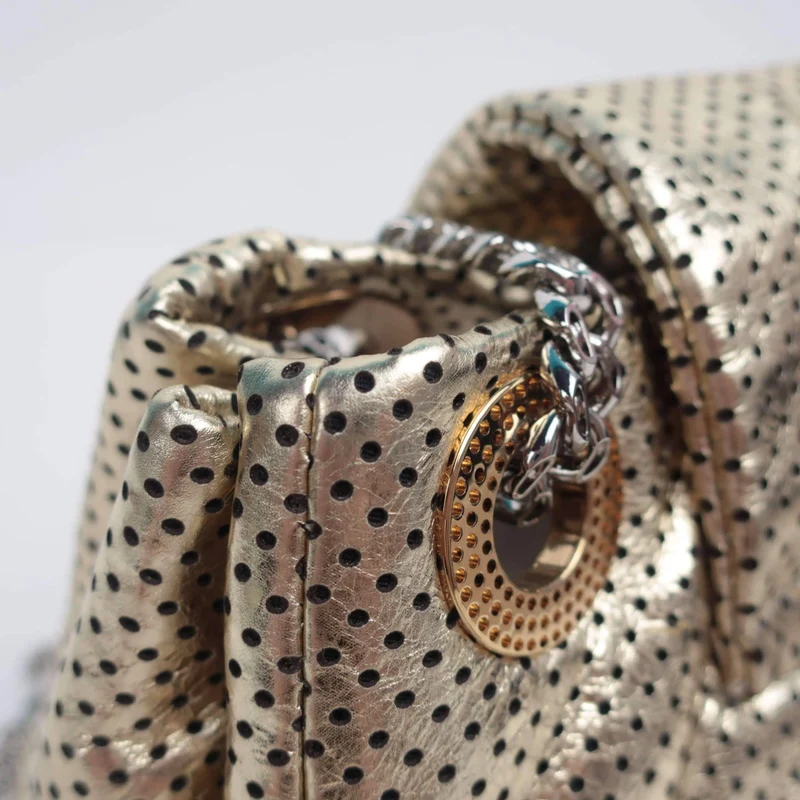 Chanel Drill Perforated Leather Flap Bag
