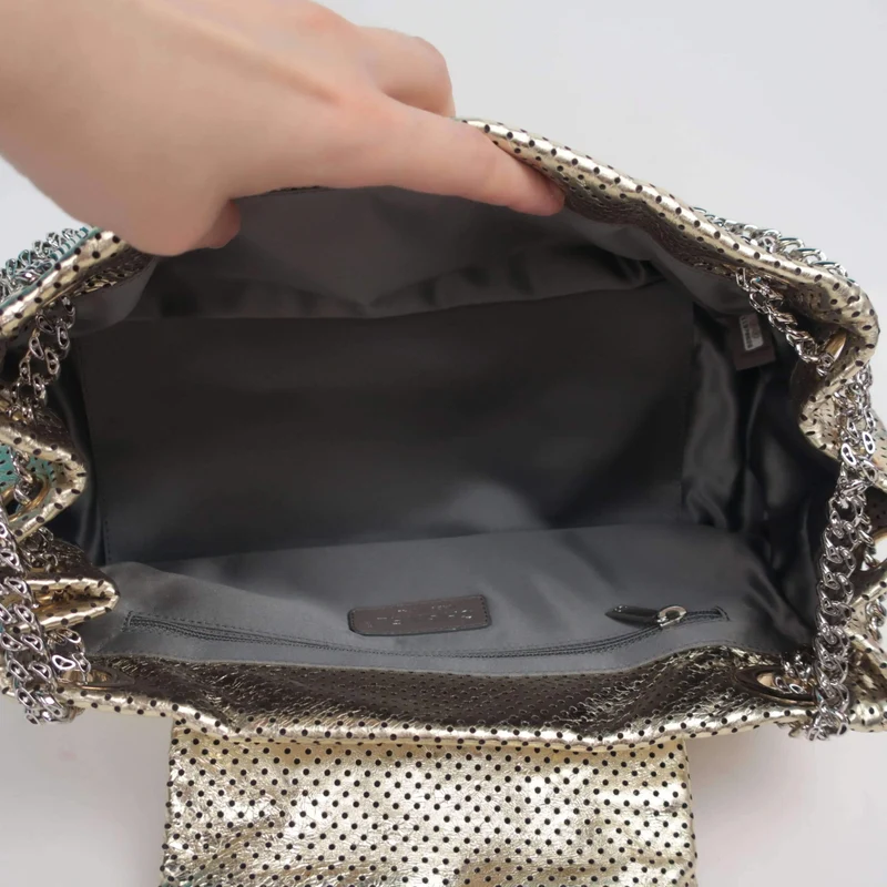Chanel Drill Perforated Leather Flap Bag