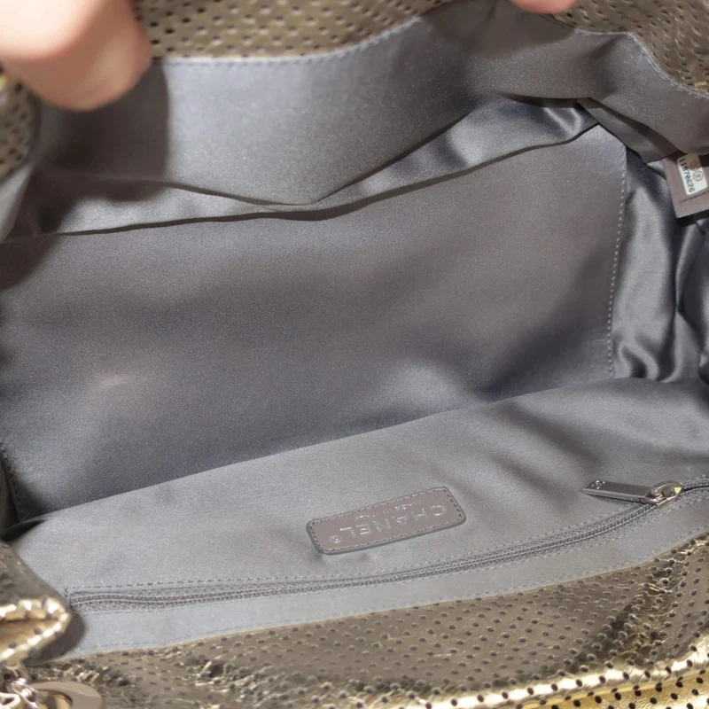 Chanel Drill Perforated Leather Flap Bag