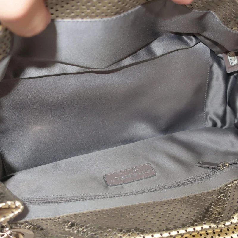 Chanel Drill Perforated Leather Flap Bag