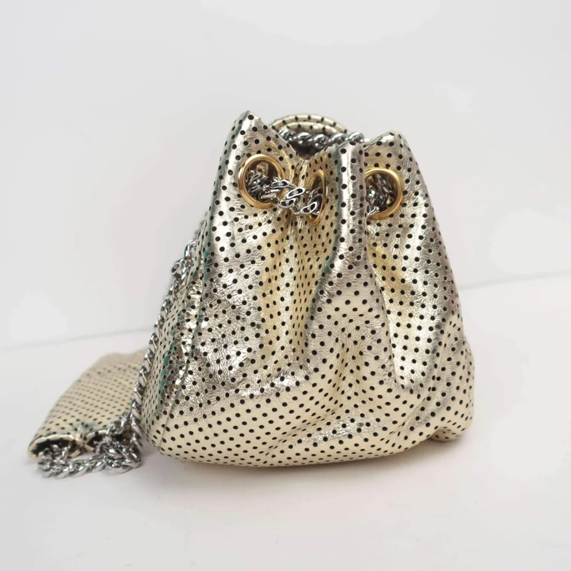 Chanel Drill Perforated Leather Flap Bag