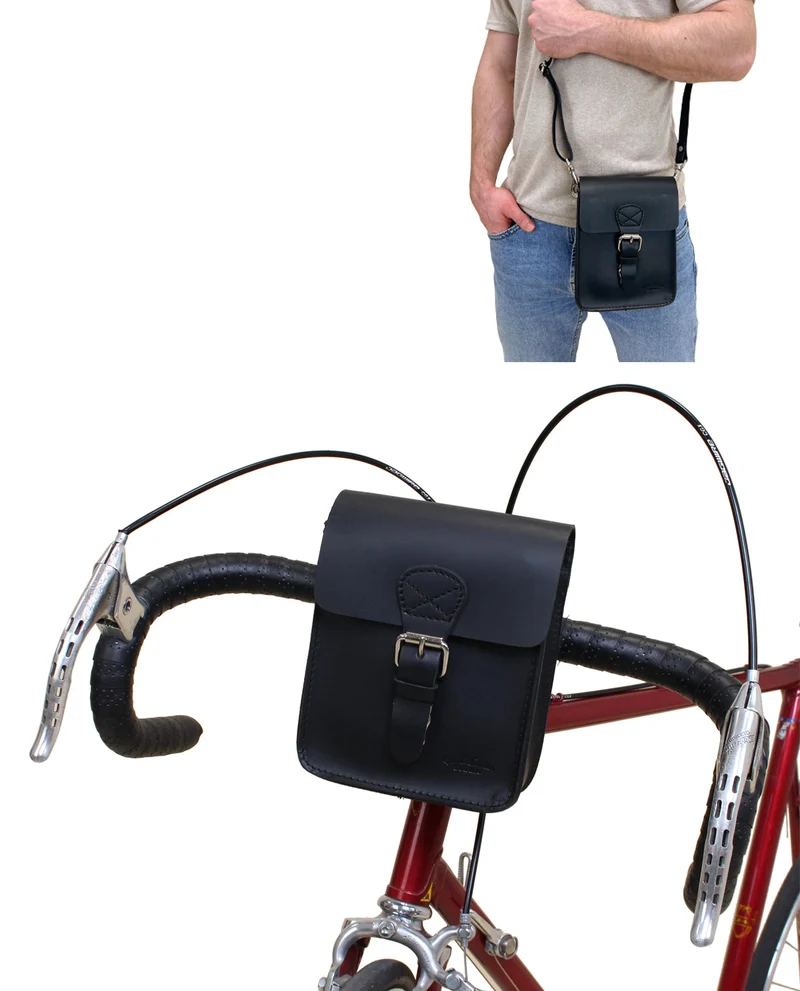 Outlet Lenkertasche – kleinere Lederfehler - ansonsten neu – Siehe Video