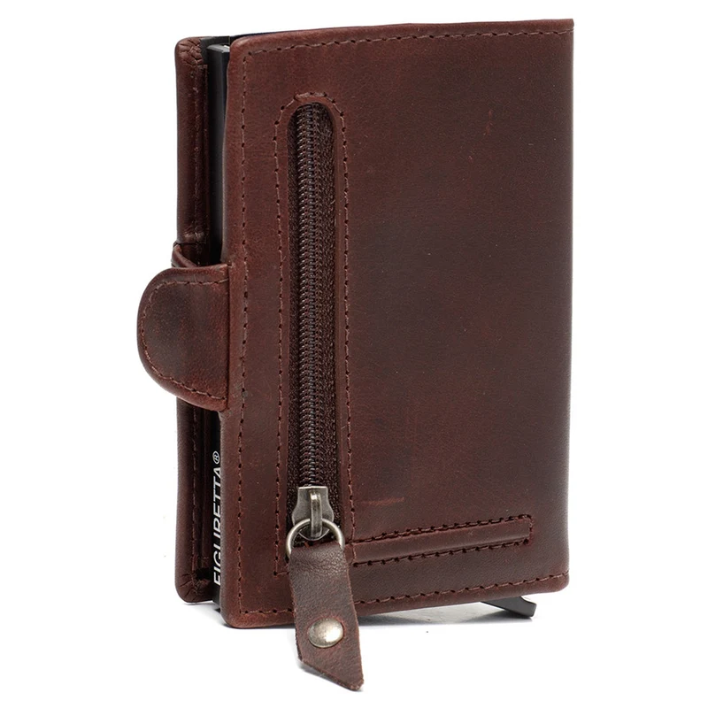 The Chesterfield Brand Lagos - Kreditkartenetui 6cc 10 cm RFID (braun)