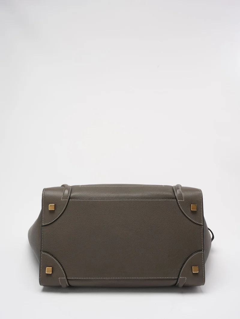 Céline Klassische Gepäckhandtasche Grau