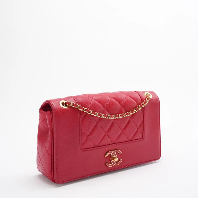 Chanel Mademoiselle Flap Bag Rot